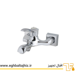 شیر حمام طوفان فلز طرح زمرد - تصویر 2
