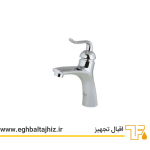 شیر روشویی طوفان فلز طرح لوتوس - تصویر 2
