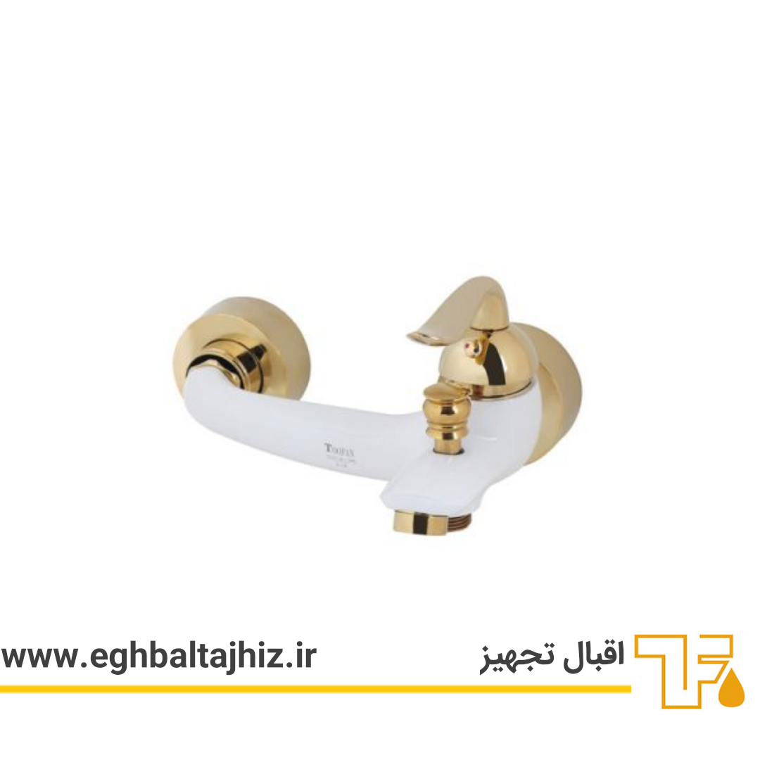 Negar_1690865030737-1 شیر حمام طوفان فلز طرح لوتوس - تصویر 1
